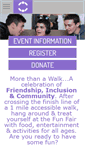 Mobile Screenshot of phillyfriendshipwalk.com
